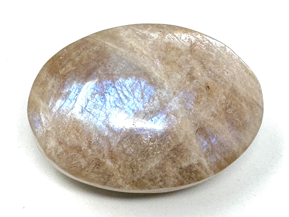Blue Moonstone Crystal Pebble 6.5cm