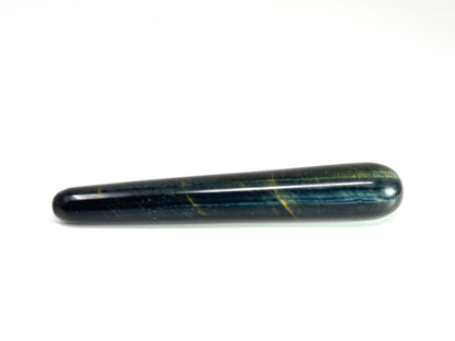 Blue Tiger's Eye Crystal Massage Wand 12cm