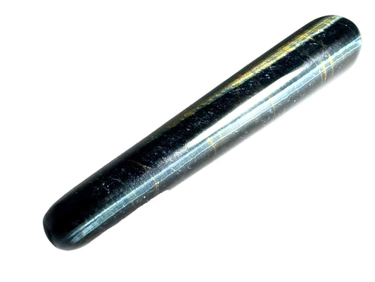 Blue Tiger's Eye Crystal Massage Wand 12.5cm