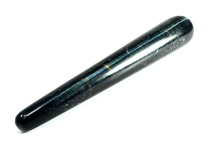 Blue Tiger's Eye Crystal Massage Wand 12.8cm