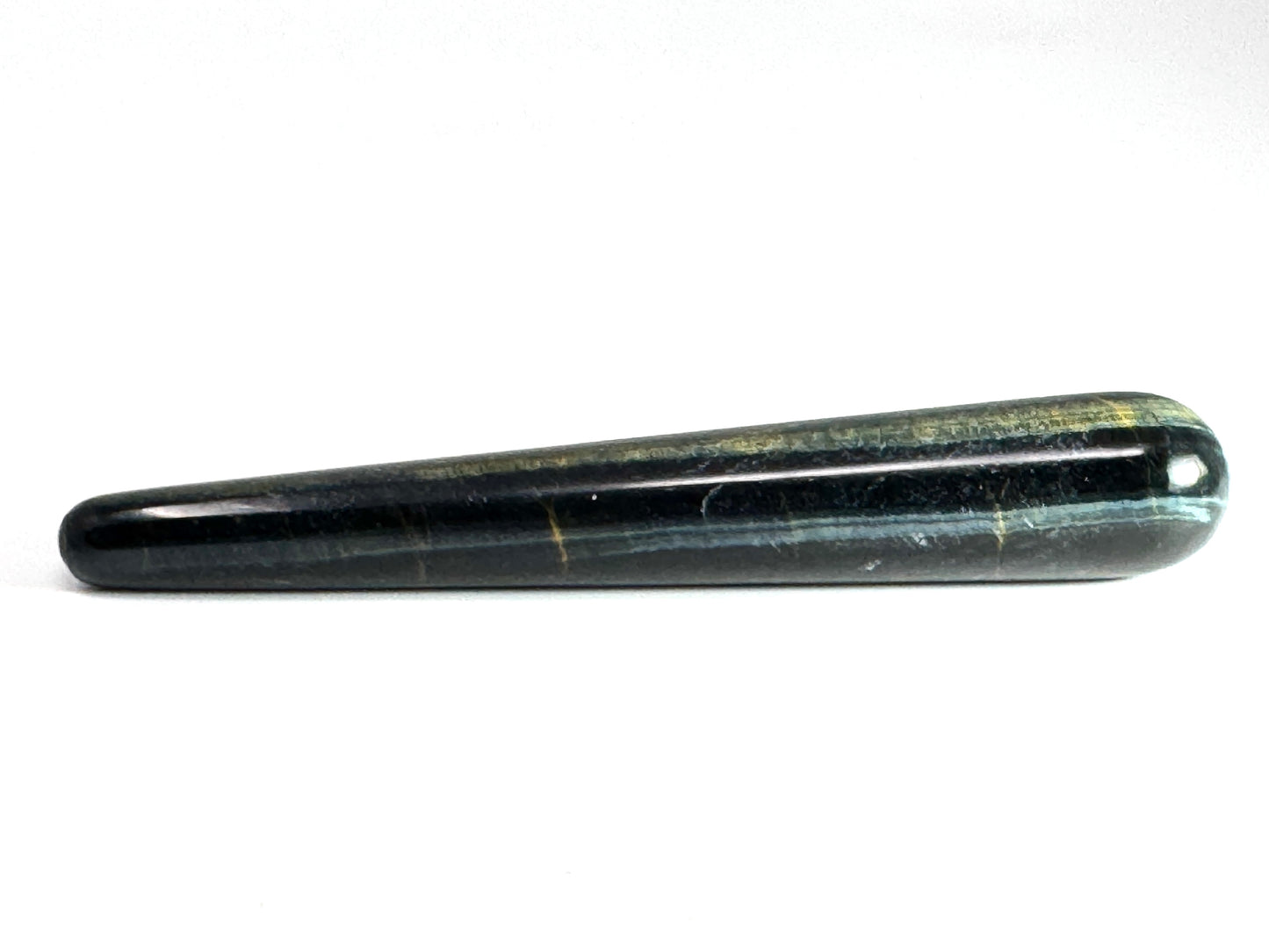 Blue Tiger's Eye Crystal Massage Wand 12.8cm