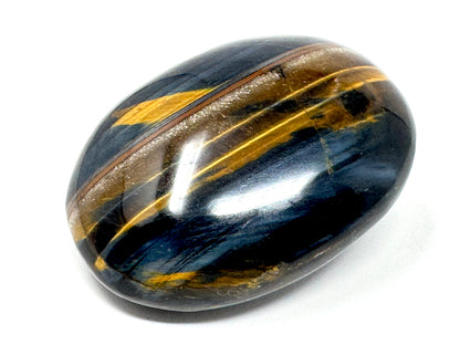 Blue Tiger's Eye Crystal Pebble 5.1cm