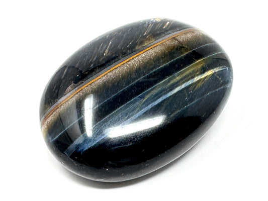 Blue Tiger's Eye Crystal Pebble 5.2cm