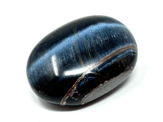 Blue Tiger's Eye Crystal Pebble 5cm