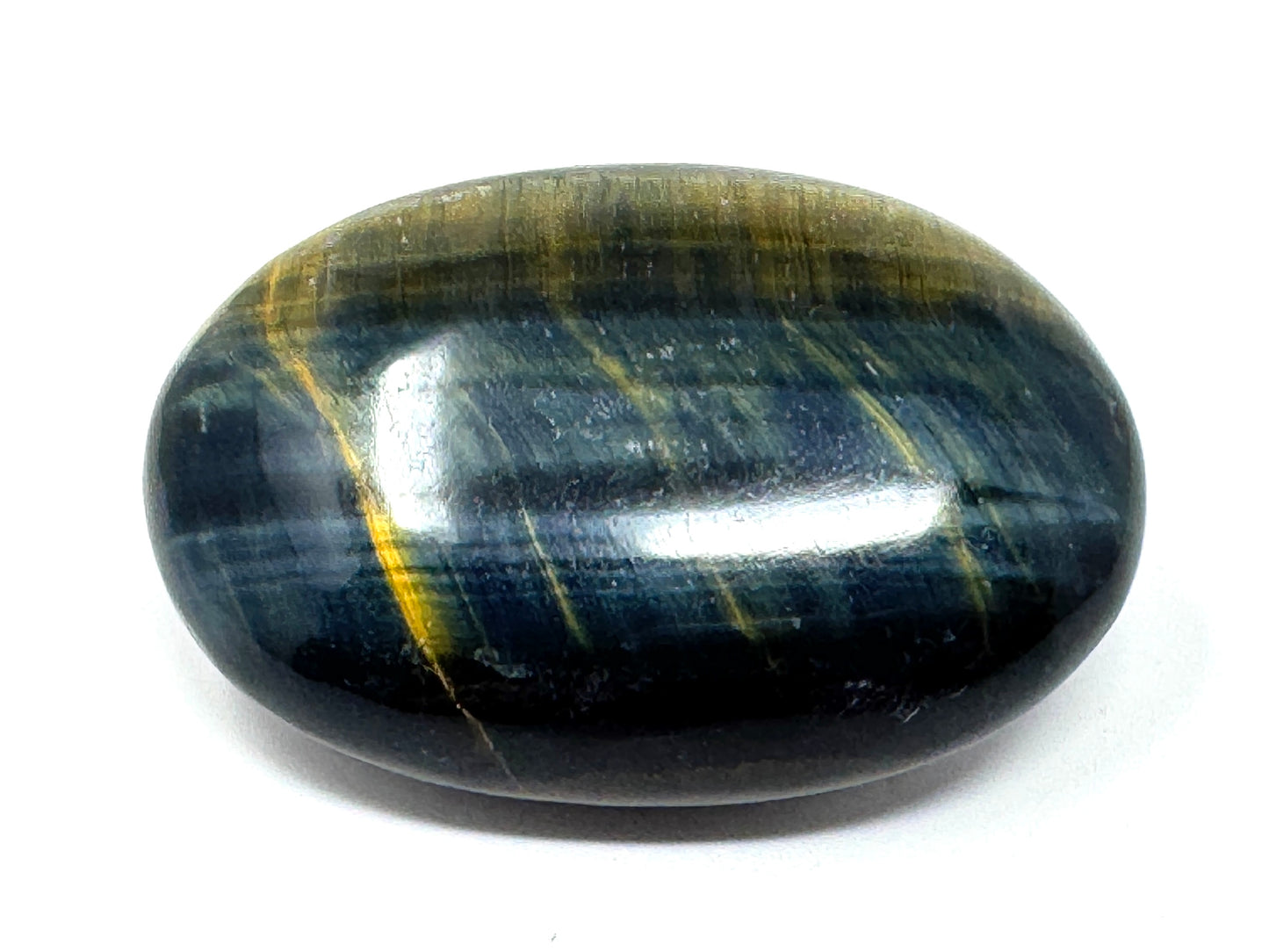 Blue Tiger's Eye Crystal Pebble 5.8cm