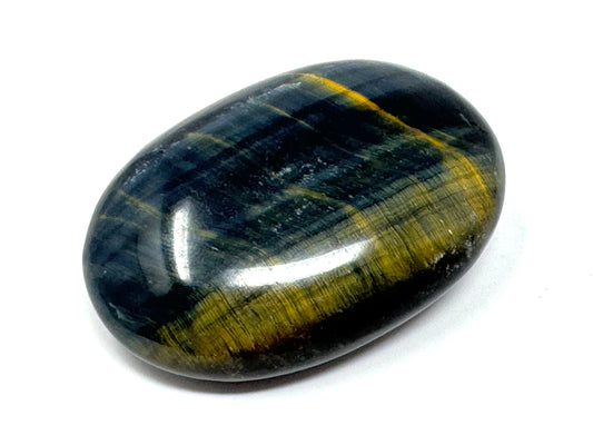 Blue Tiger's Eye Crystal Pebble 5.8cm