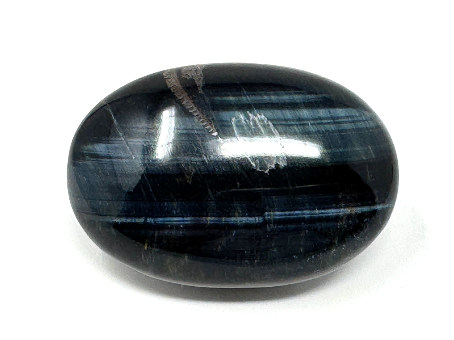 Blue Tiger's Eye Crystal Pebble 5.3cm