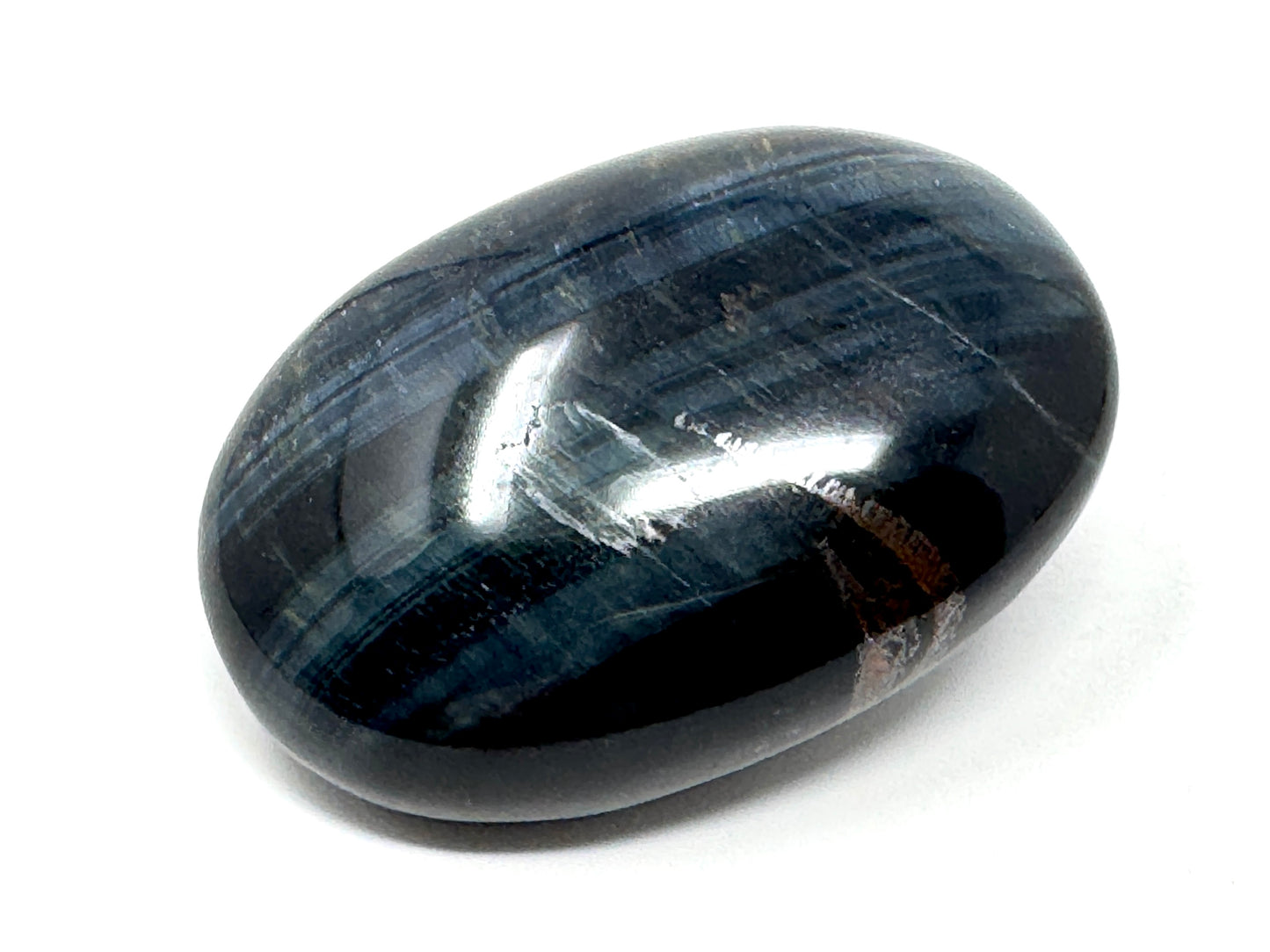 Blue Tiger's Eye Crystal Pebble 5.3cm