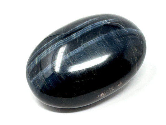Blue Tiger's Eye Crystal Pebble 5.3cm