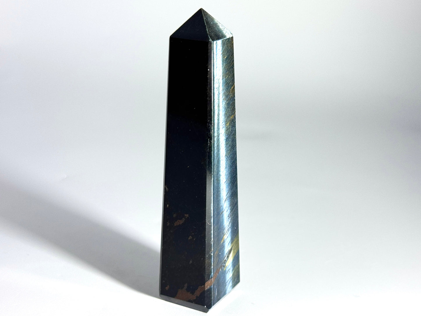 Blue Tiger's Eye Crystal Tower 9.8cm