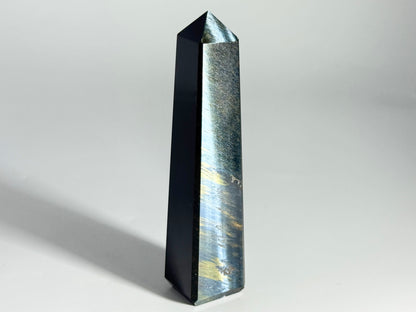 Blue Tiger's Eye Crystal Tower 9.8cm