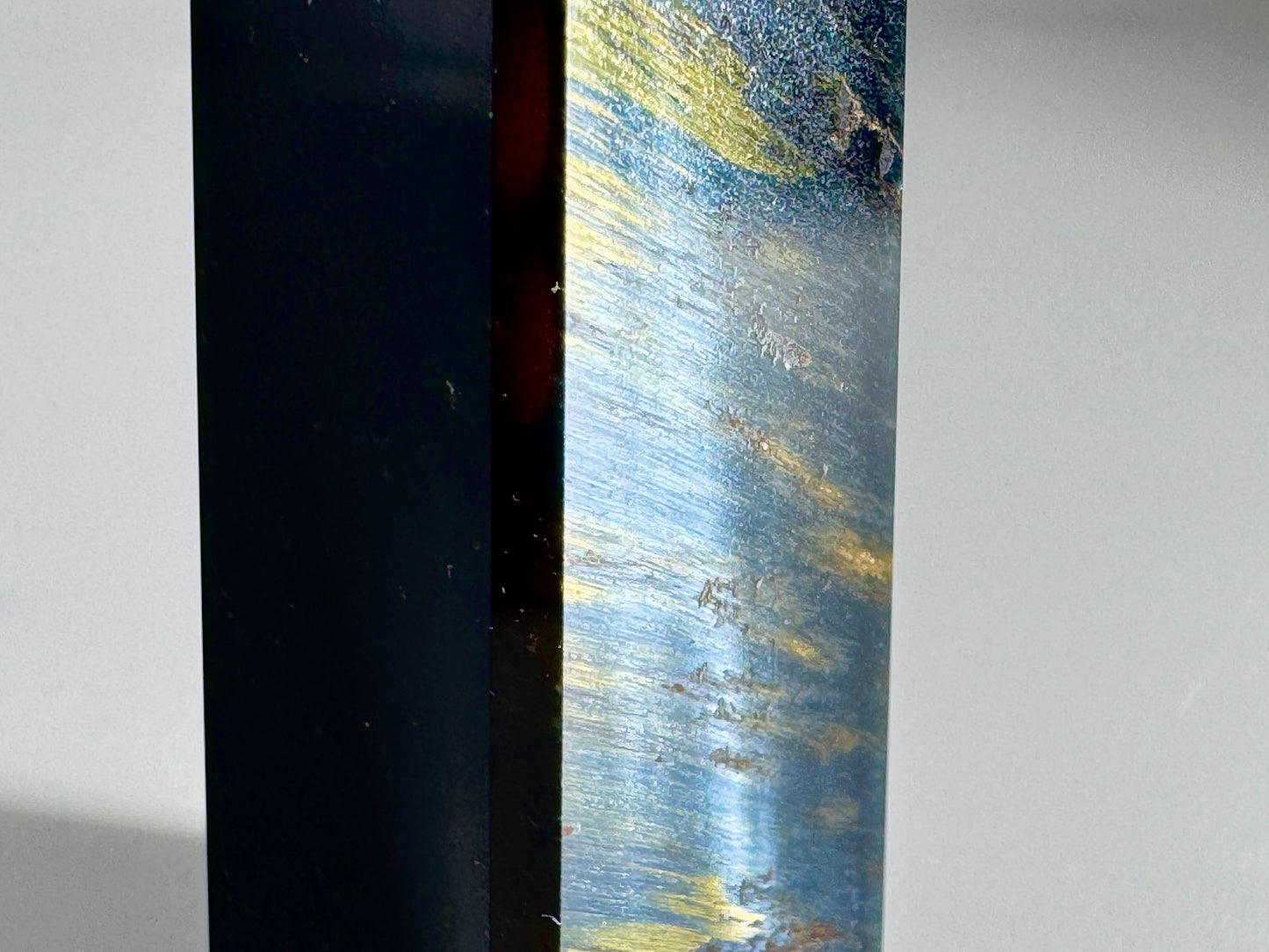 Blue Tiger's Eye Crystal Tower 9.8cm