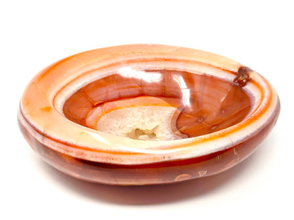 Carnelian Crystal Bowl 11.9cm