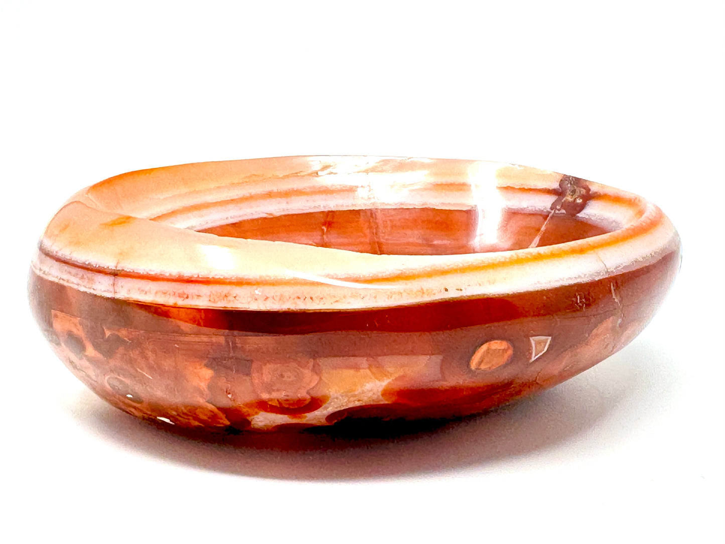 Carnelian Crystal Bowl 11.9cm