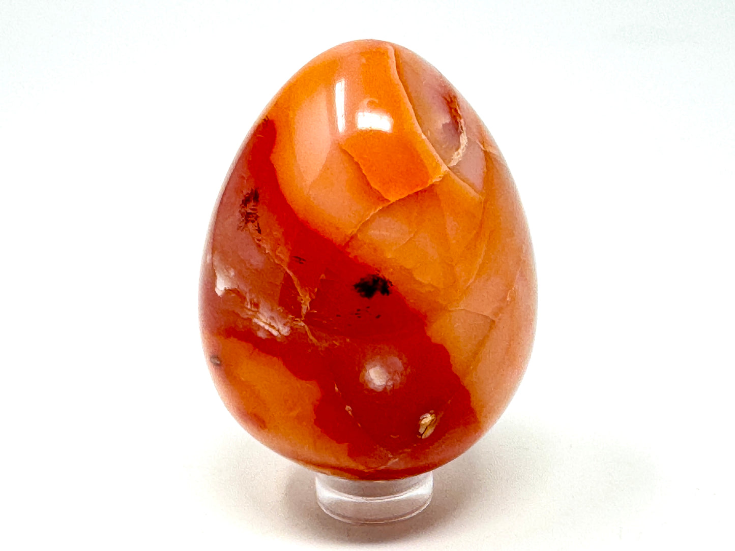 Carnelian Crystal Egg 5.7cm
