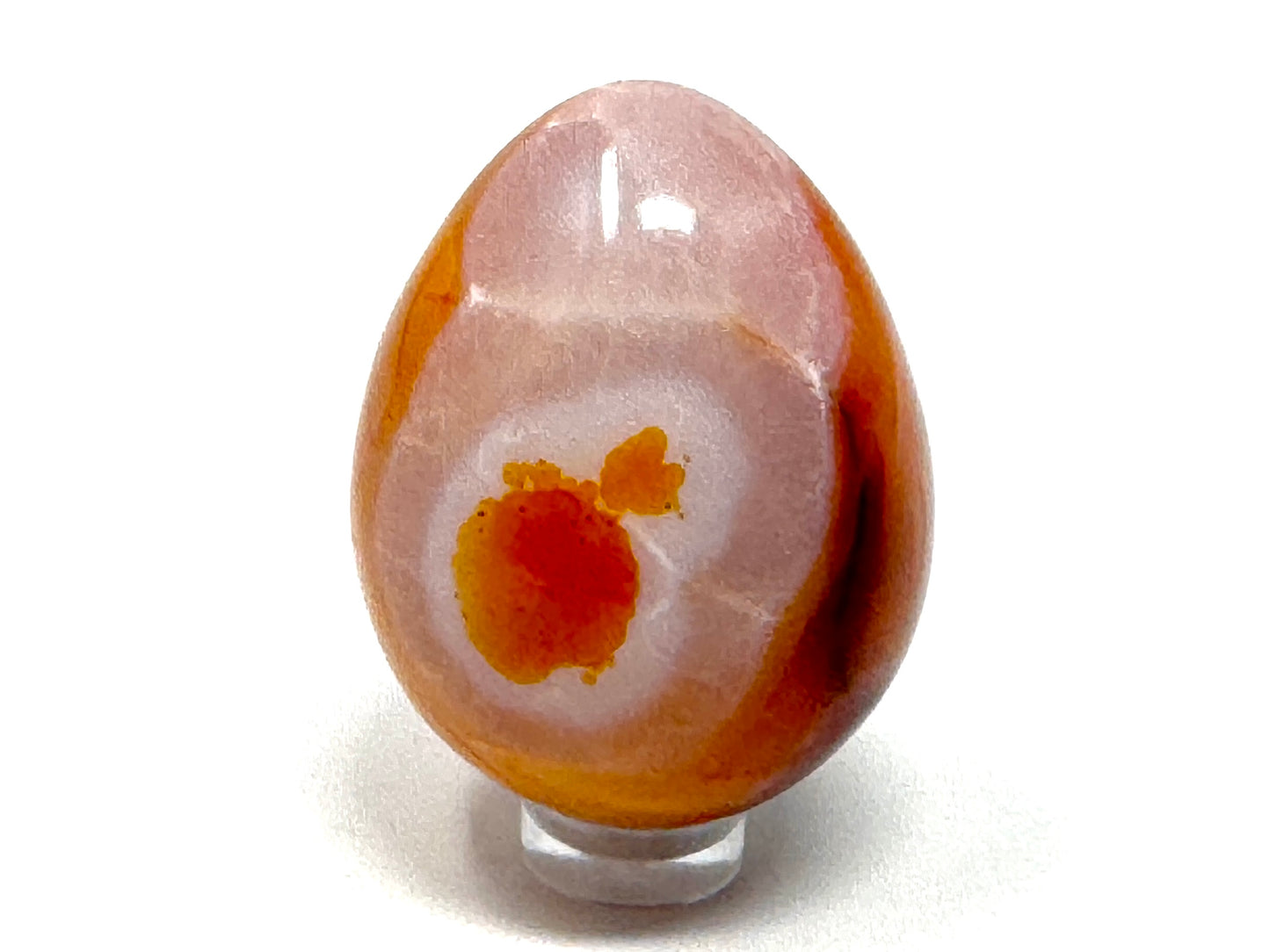 Carnelian Crystal Egg 5.1cm