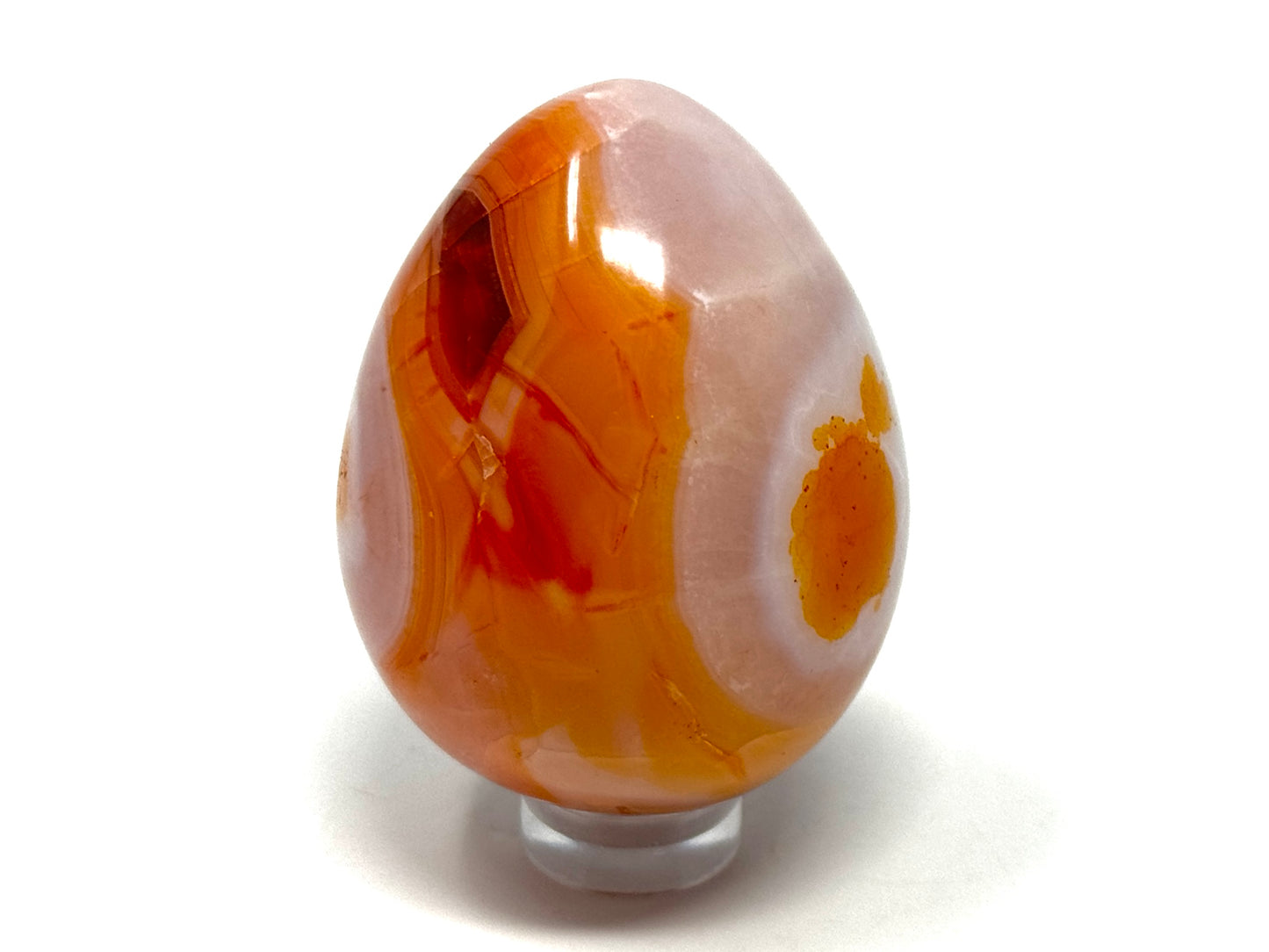 Carnelian Crystal Egg 5.1cm