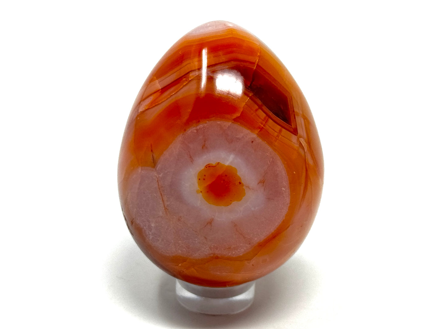 Carnelian Crystal Egg 5.1cm
