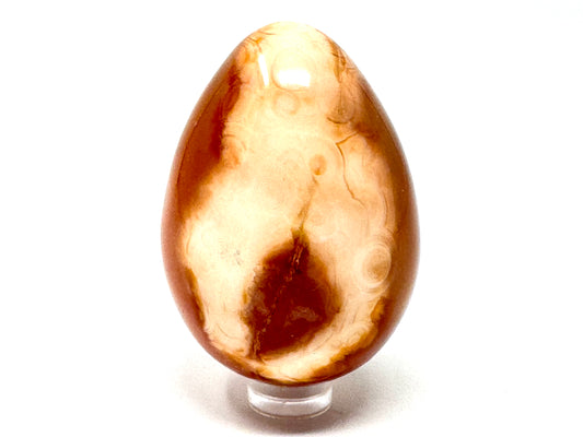 Carnelian Crystal Egg 6.6cm