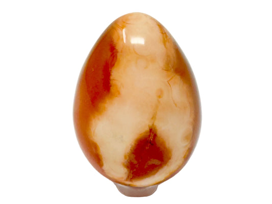 Carnelian Crystal Egg 6.6cm