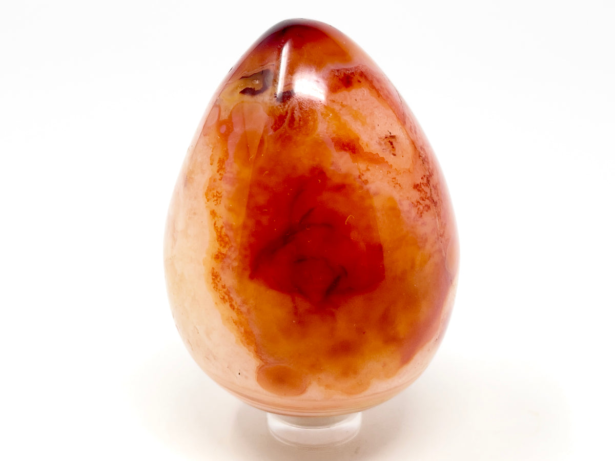 Carnelian Crystal Egg 6.4cm