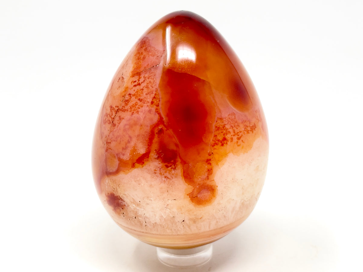 Carnelian Crystal Egg 6.4cm
