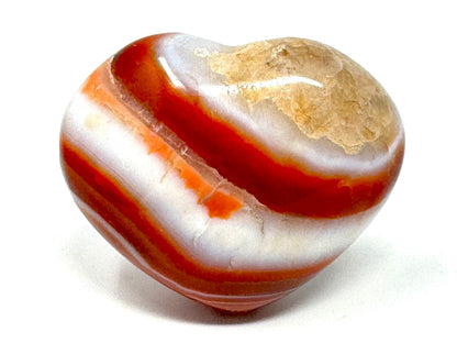 Carnelian Crystal Heart 6cm