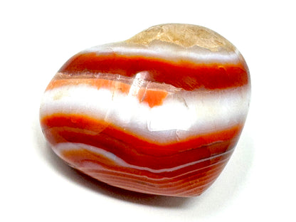 Carnelian Crystal Heart 6cm