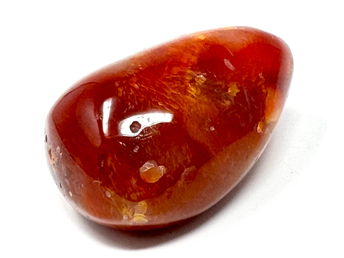 Large Carnelian Crystal Pebble 7.4cm