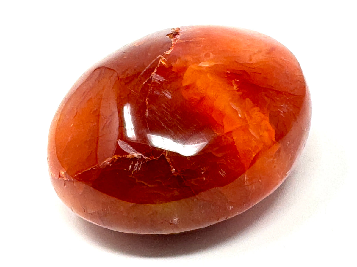 Carnelian Crystal Pebble 5.6cm