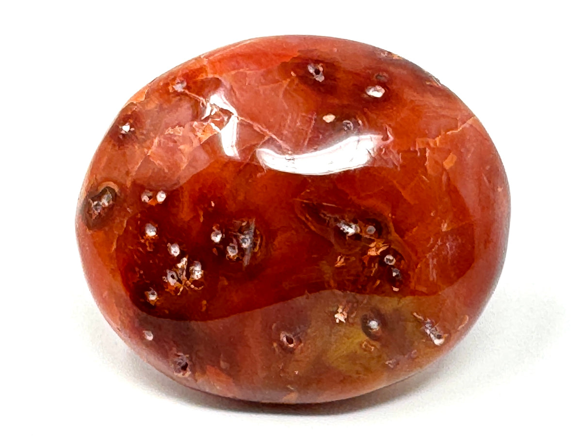 Carnelian Crystal Pebble 6.6cm