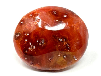Carnelian Crystal Pebble 6.6cm