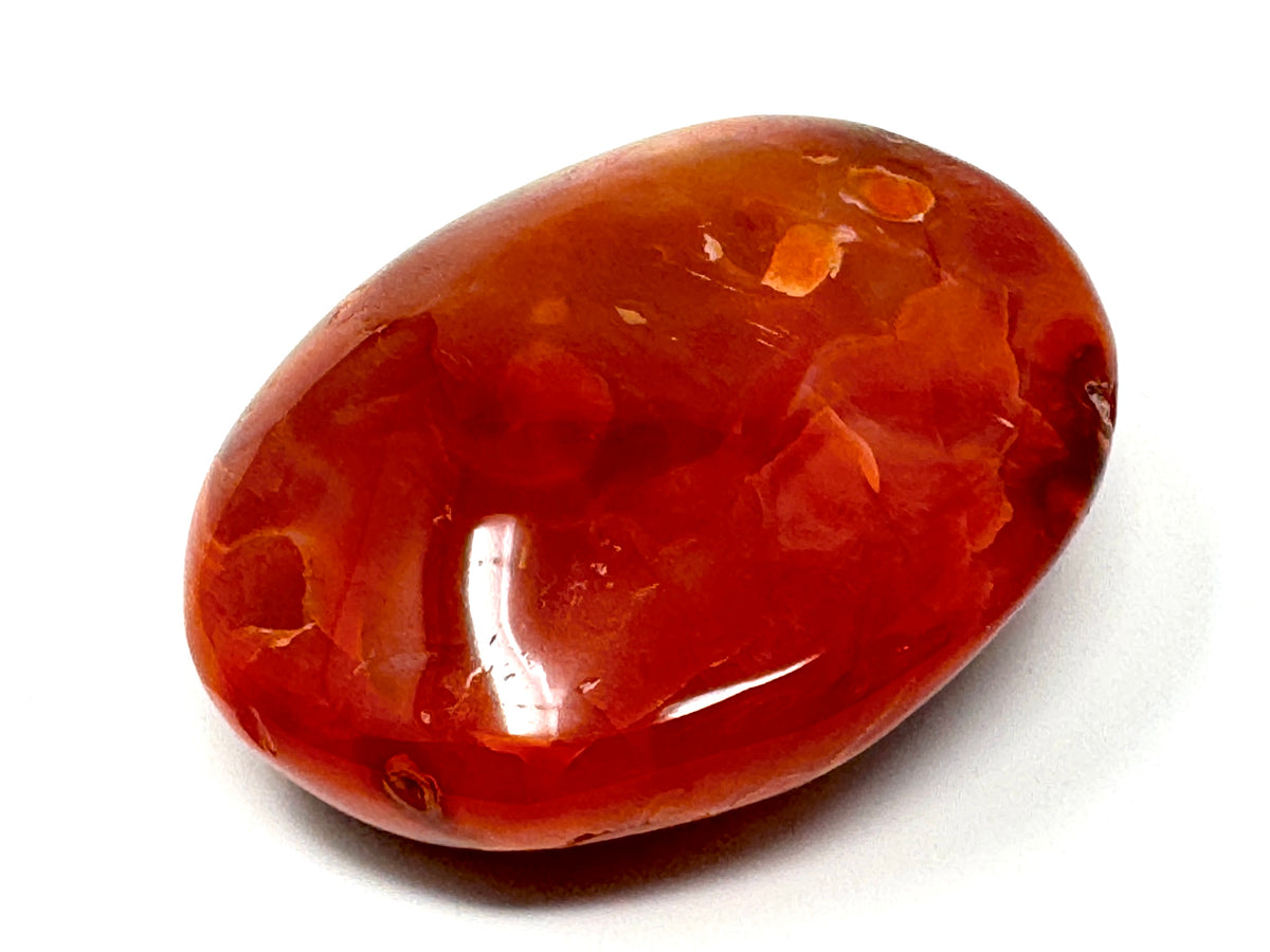 Carnelian Crystal Pebble 6.6cm