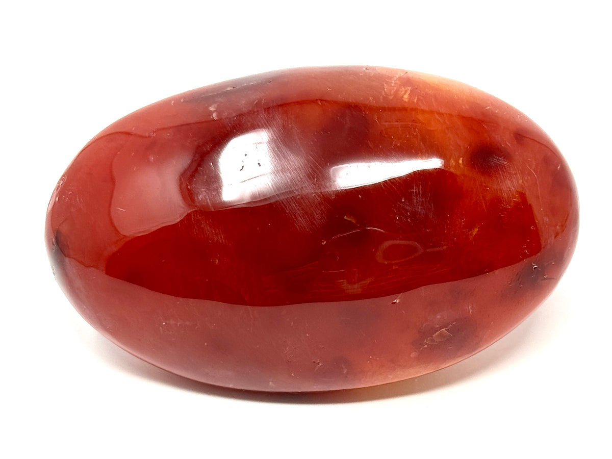 Large Carnelian Crystal Pebble 8.8cm