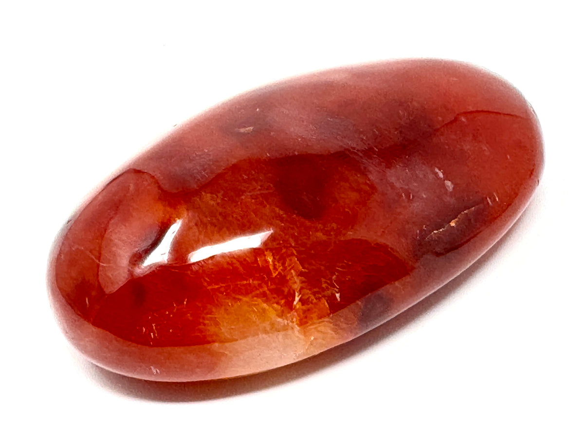 Large Carnelian Crystal Pebble 8.8cm