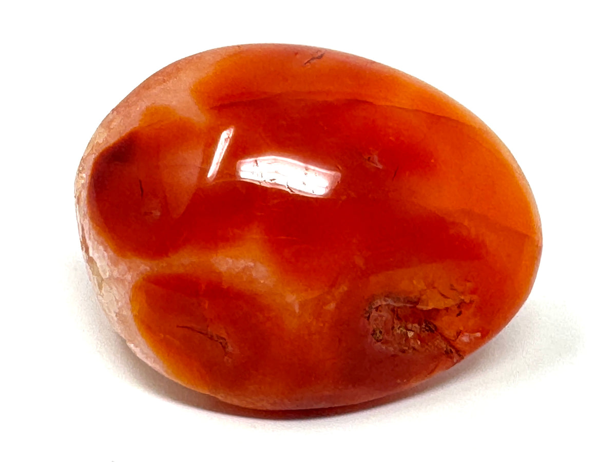 Carnelian Crystal Pebble 6cm