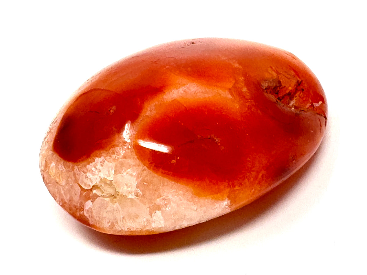Carnelian Crystal Pebble 6cm