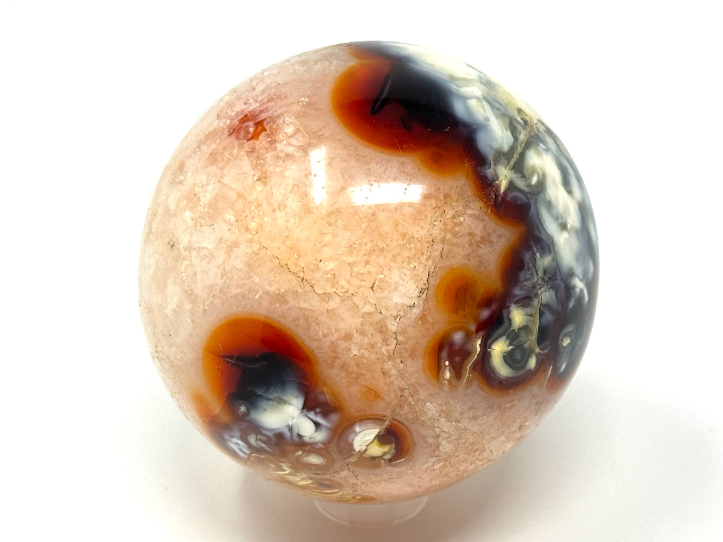 Carnelian Crystal Sphere 5.9cm