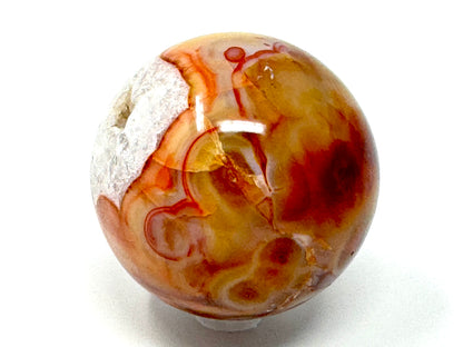 Druzy Carnelian Crystal Sphere 6.1cm