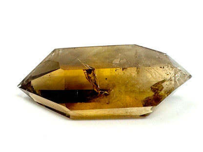 Natural Citrine Quartz Crystal Double Terminated 5.5cm