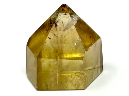 Natural Citrine Quartz Crystal Point 4.9cm