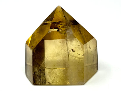 Natural Citrine Quartz Crystal Point 4.9cm