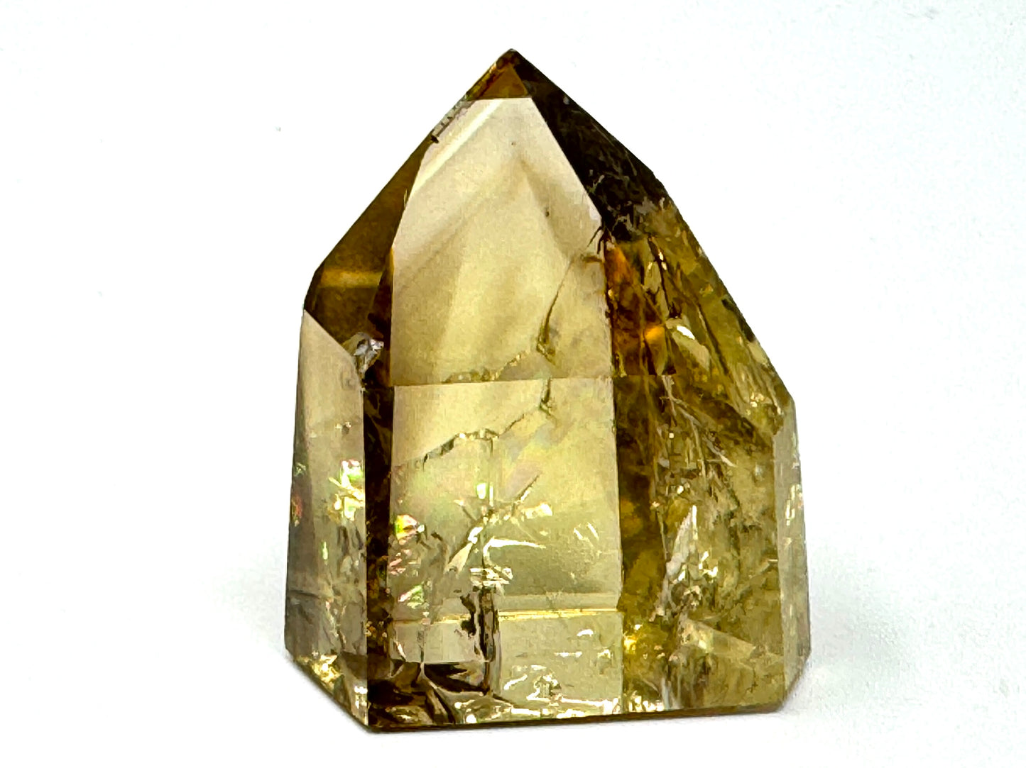 Natural Citrine Quartz Crystal Point 3.6cm