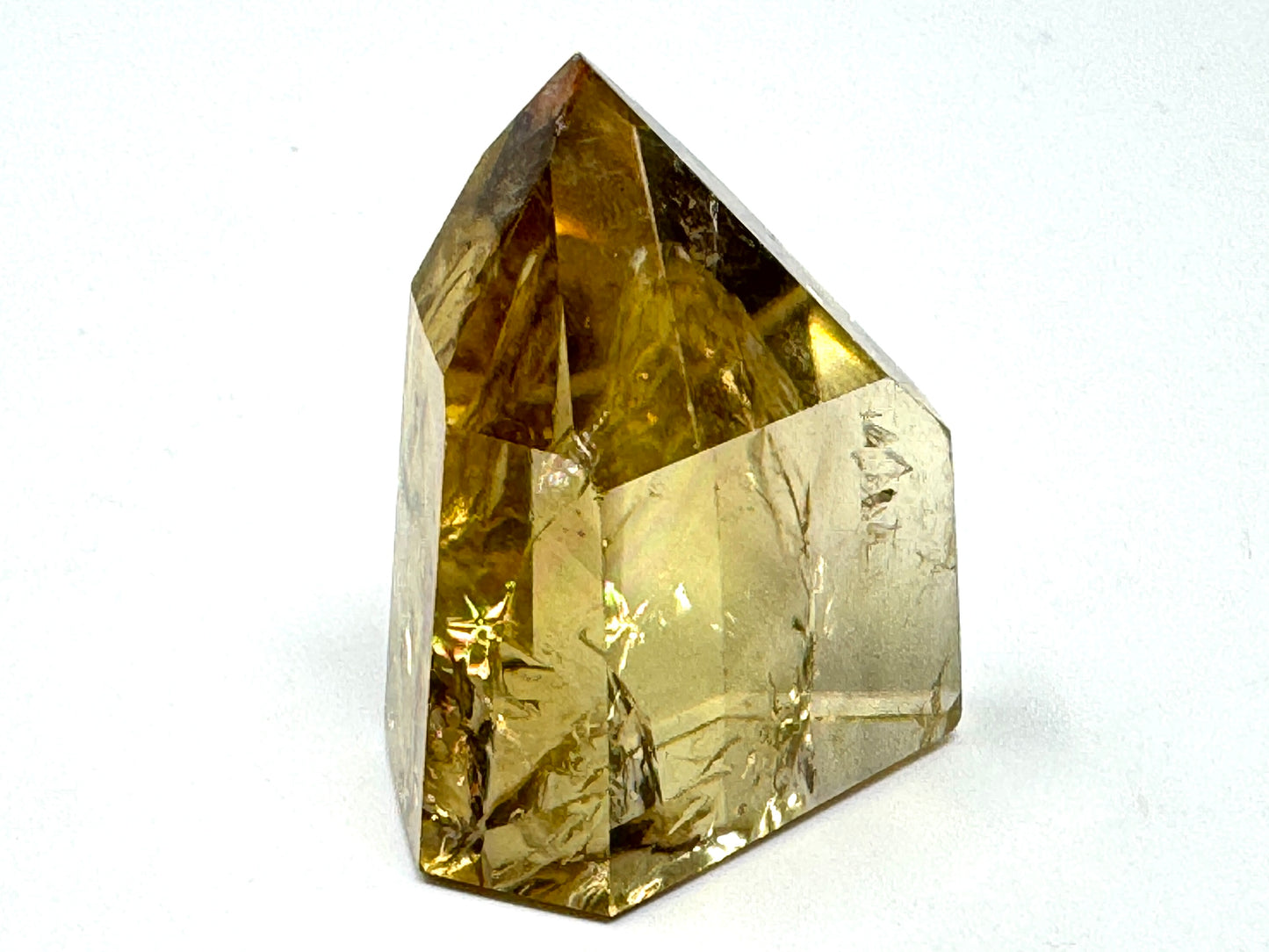 Natural Citrine Quartz Crystal Point 3.6cm