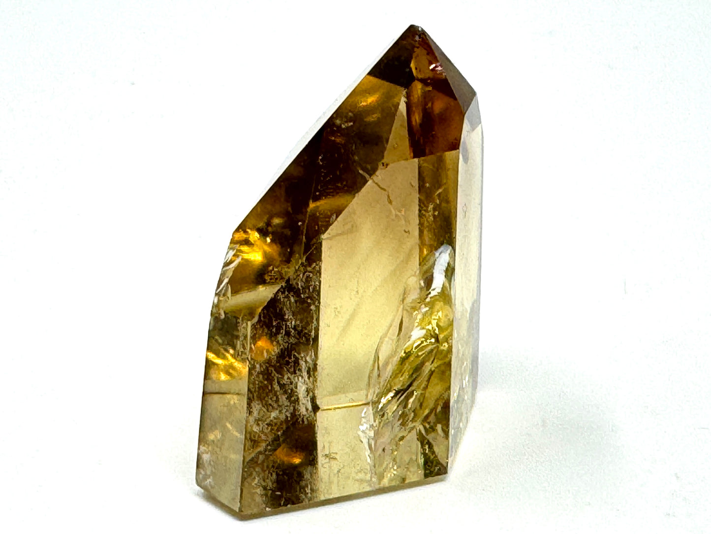 Natural Citrine Quartz Crystal Point 3.6cm