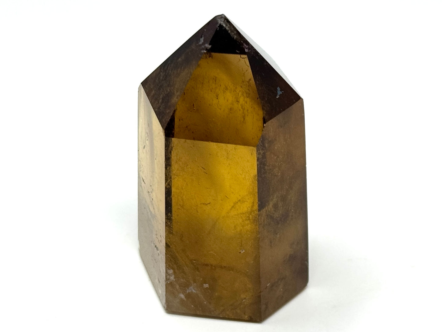 Natural Citrine Quartz Crystal Point 5.2cm