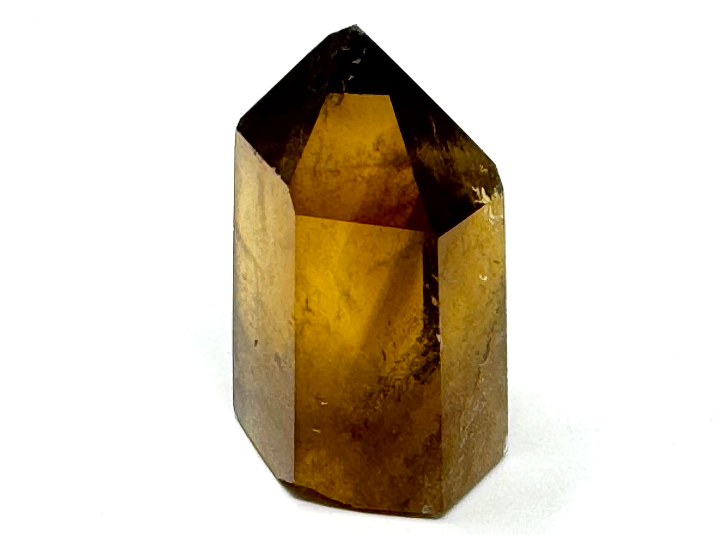 Natural Citrine Quartz Crystal Point 5.2cm