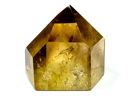Natural Citrine Quartz Crystal Point 5.3cm