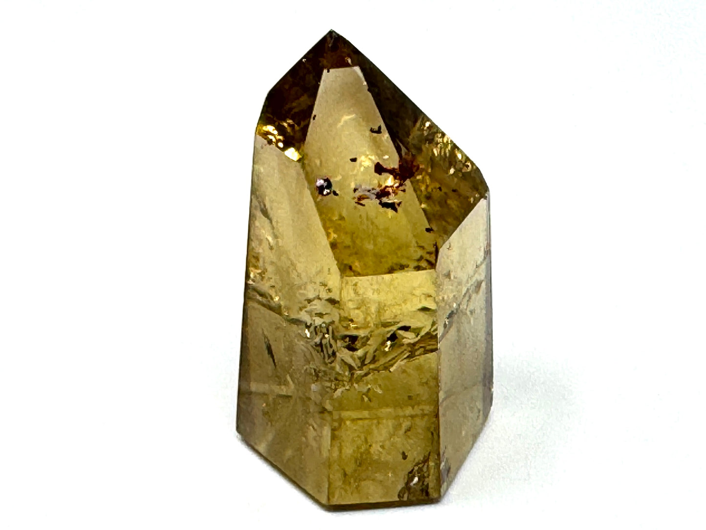 Natural Citrine Quartz Crystal Point 4.2cm