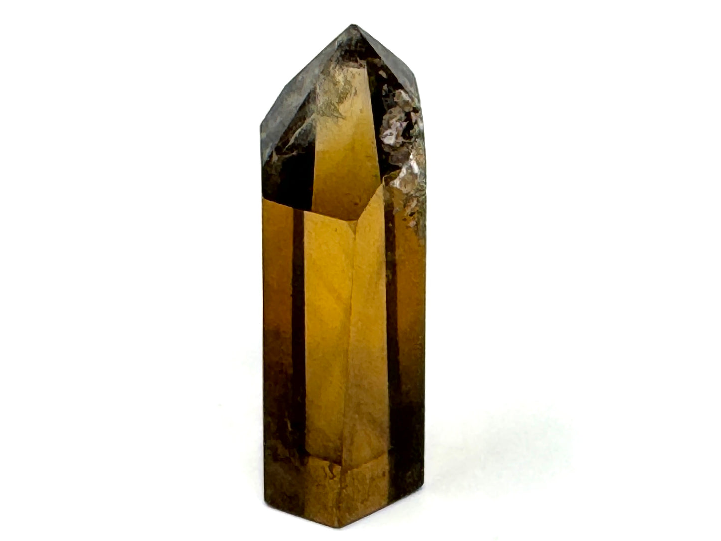 Natural Citrine Quartz Crystal Point 4cm